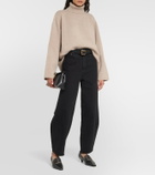Toteme Wool and cashmere turtleneck sweater