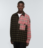 Loewe - Patchwork checked shirt