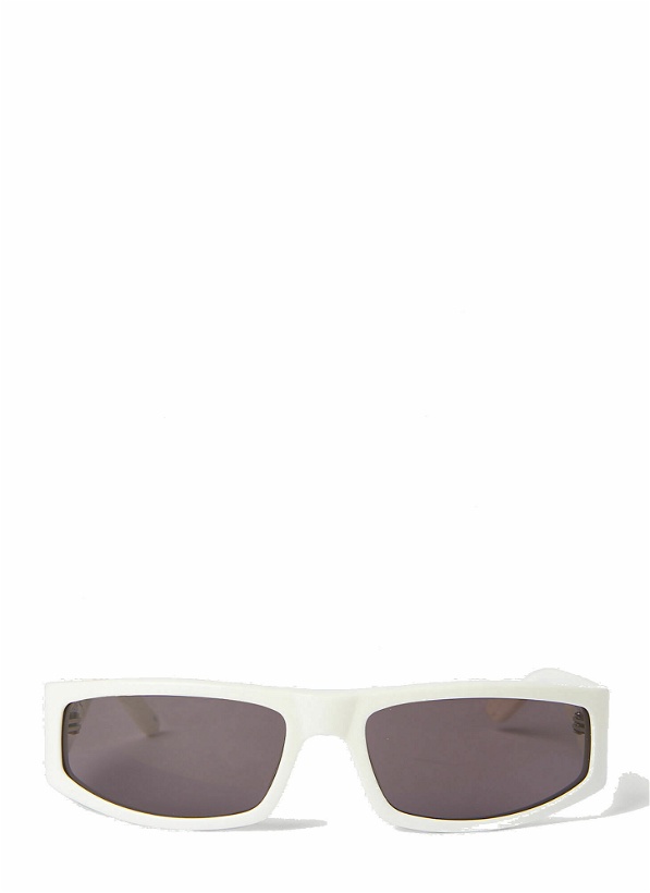 Photo: Courrèges - Tech Sunglasses in White