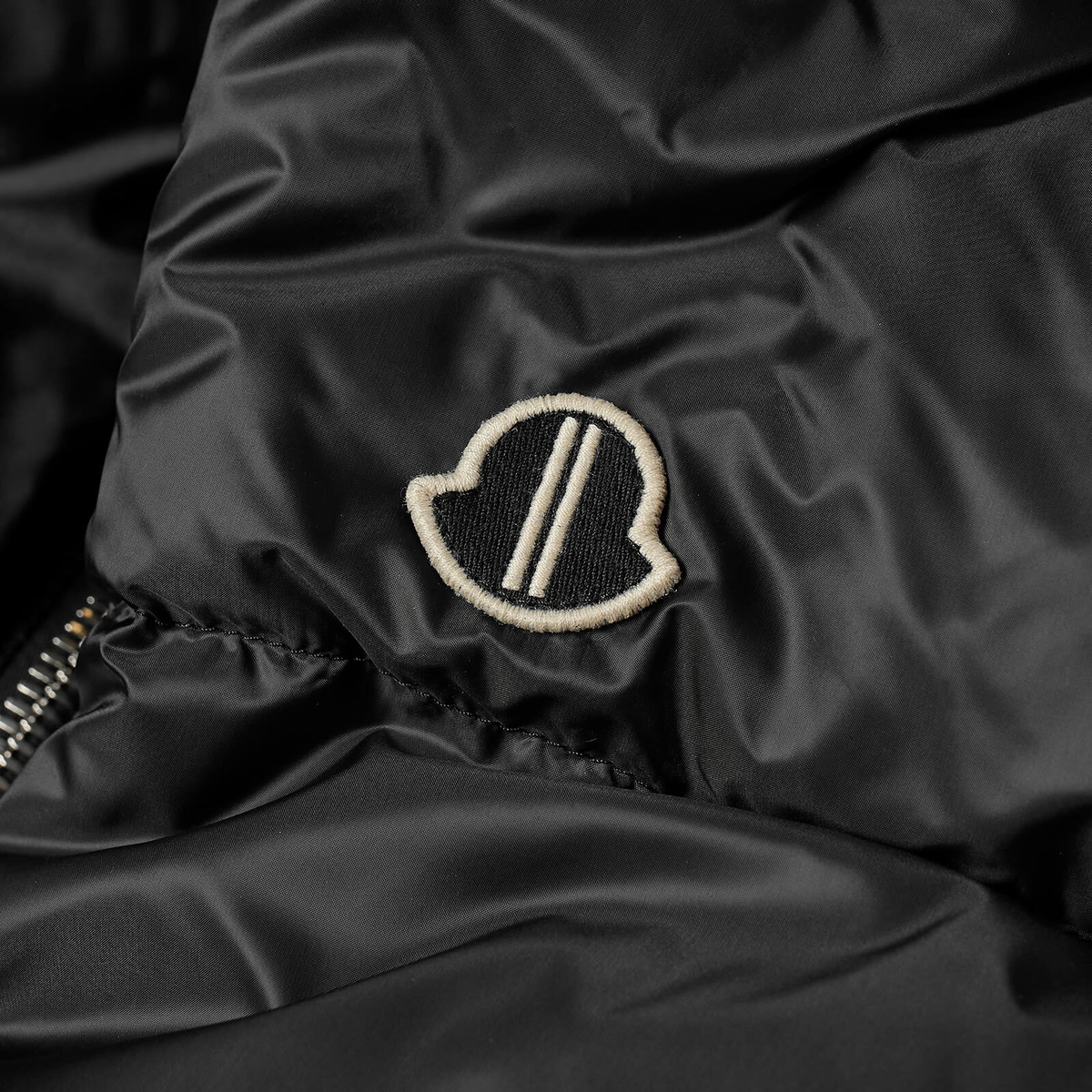 Rick Owens x Moncler Genius Padded Gimp Jacket in Black Rick