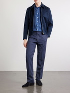J. Mueser - TENCEL™ Lyocell-Twill Shirt - Blue