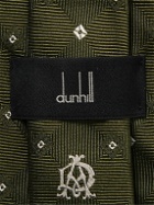 Dunhill - 7.5cm Embroidered Silk-Faille Tie