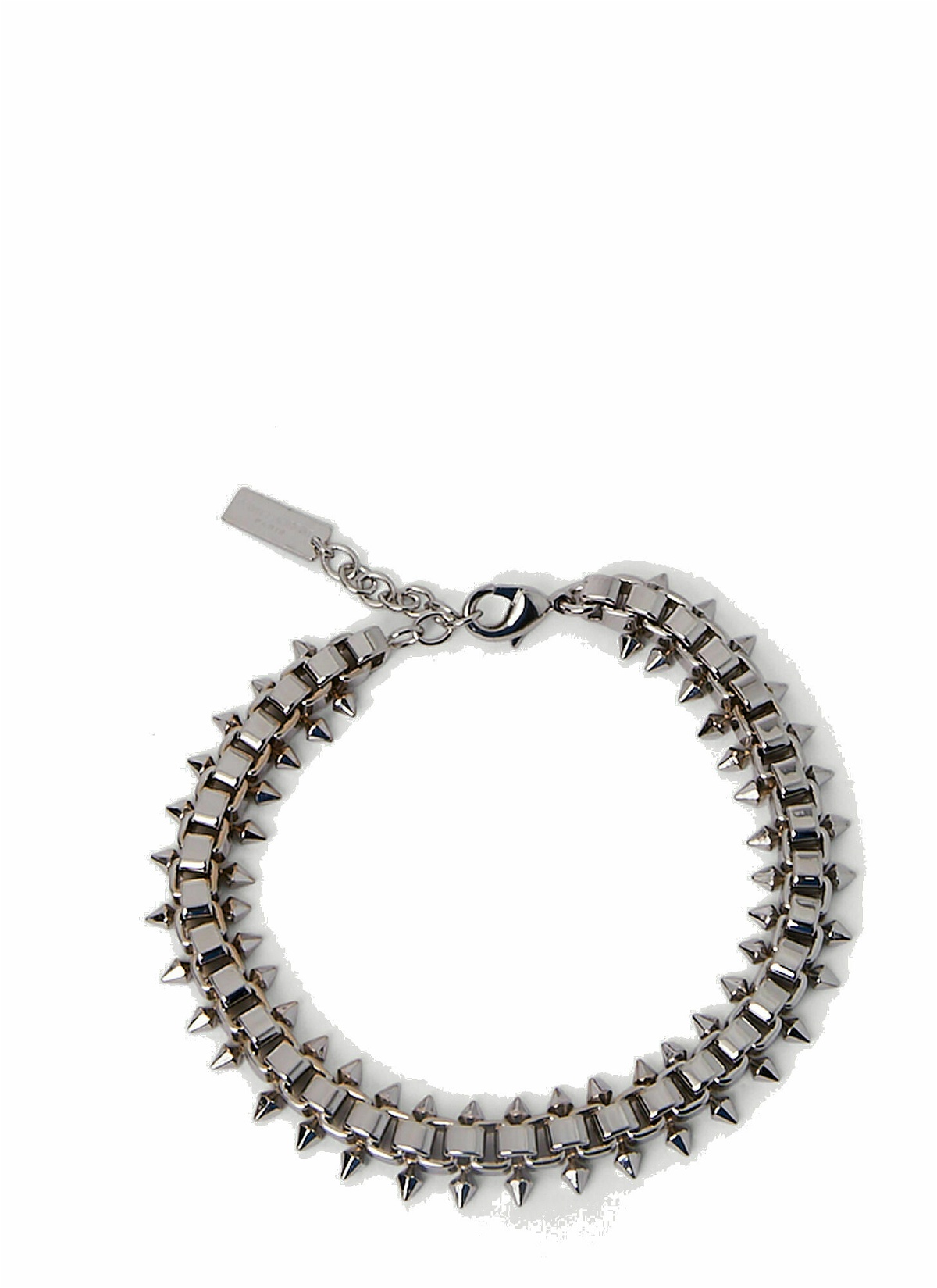 Photo: Squares and Spikes Bracelet in Silver