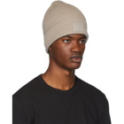 Tiger of Sweden SSENSE Exclusive Beige Wool Hollein Beanie