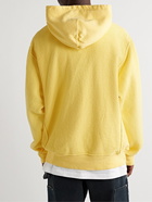 Gallery Dept. - Art That Kills Reversible Printed Cotton-Jersey Hoodie - Yellow