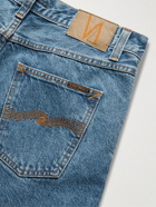 Nudie Jeans - Gritty Jackson Straight-Leg Organic Selvage Jeans - Blue