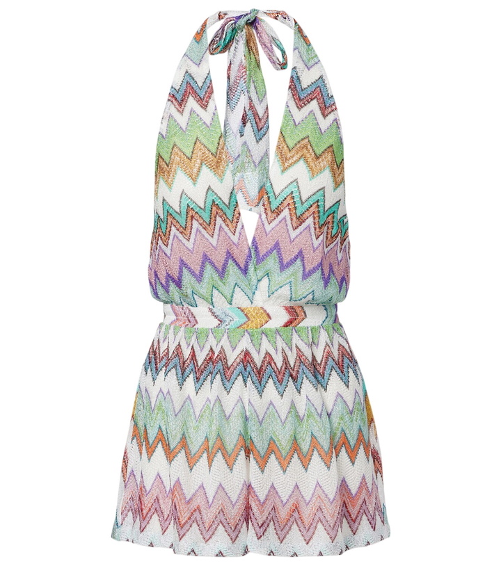 Photo: Missoni Zigzag lamé romper