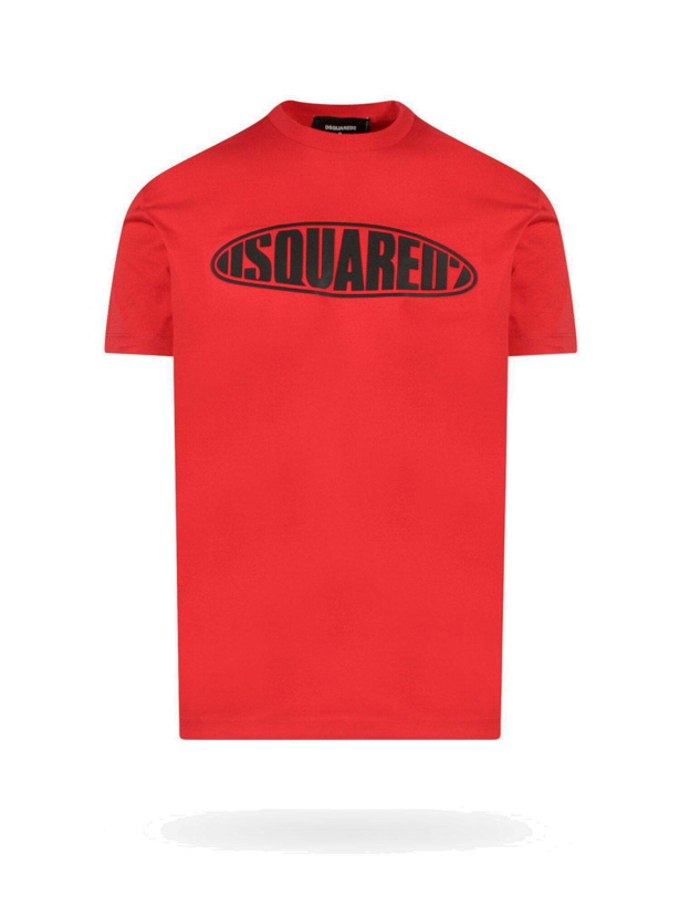 Photo: Dsquared2 D2 Surf Board Tee Red   Mens