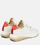 See By Chloe - Brett leather-trimmed sneakers