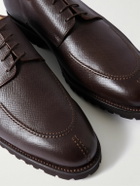 Majordome - L88 Split-Toe Cross-Grain Leather Derby Shoes - Brown