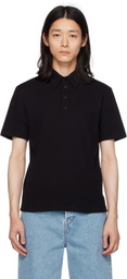 Filippa K Black Placket Polo