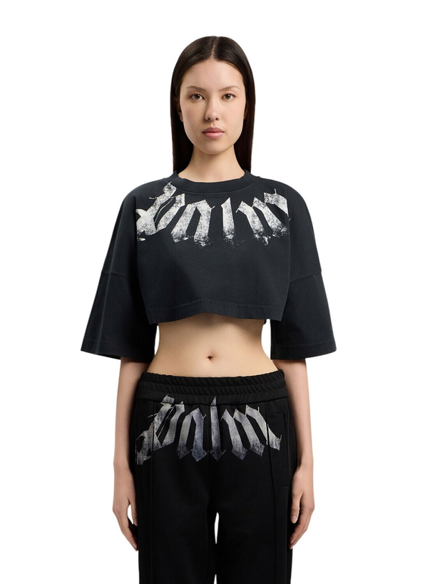 Photo: Palm Angels Big Neck Logo Mini T-Shirt