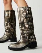 Steve Madden Rockyy Boots in Silver