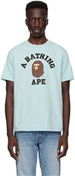 BAPE Blue College T-Shirt