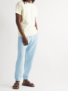 Onia - Elijah Slim-Fit Linen Trousers - Blue