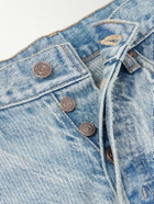 CELINE - Kurt Straight-Leg Distressed Jeans - Blue