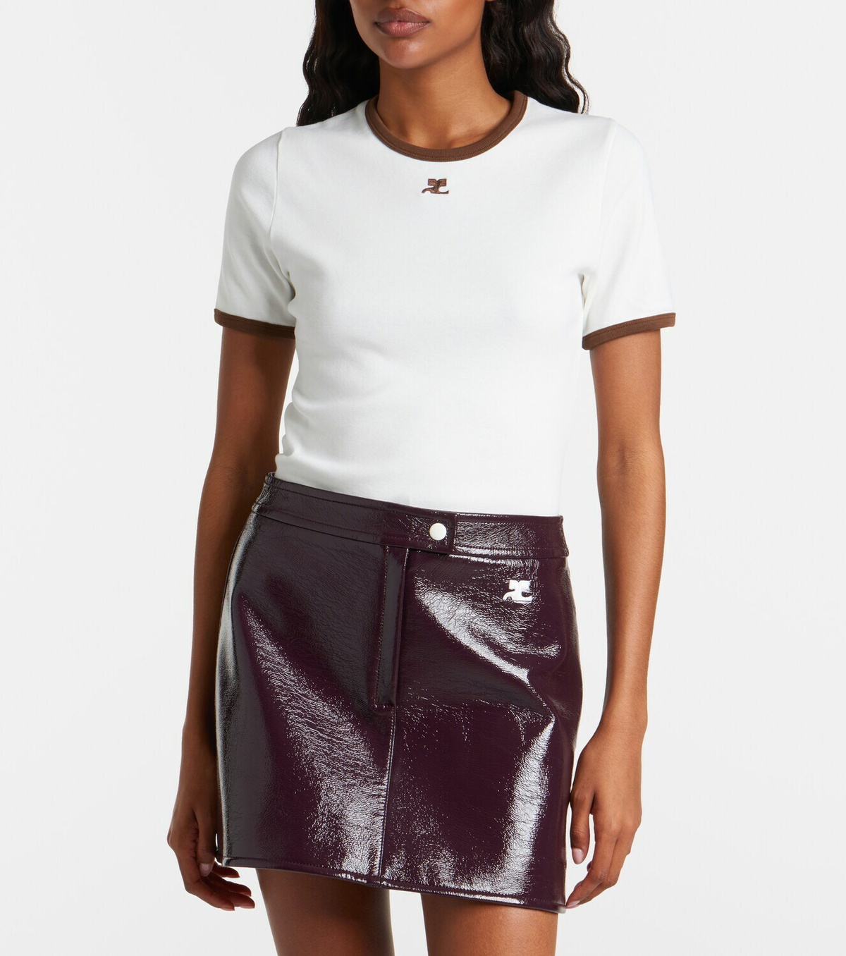 Courrèges Cotton jersey T-shirt