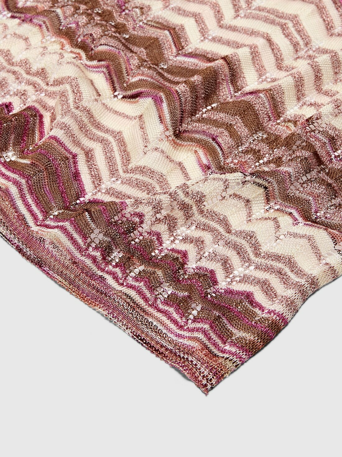 Missoni - Openwork viscose-blend scarf, Women, Multicoloured