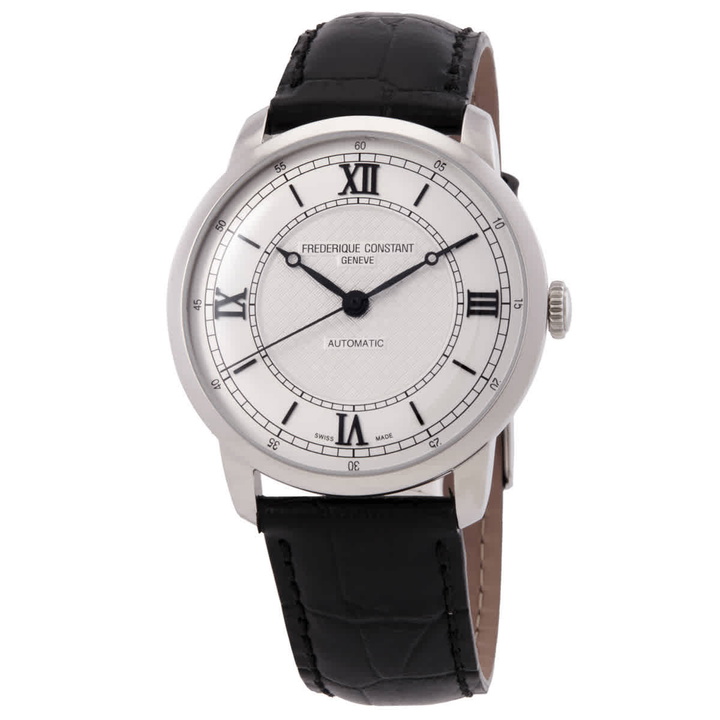 Photo: Frederique Constant Classics Premiere Automatic Silver Dial Watch FC-301S3B6