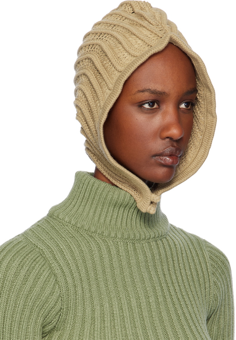 Isa Boulder Beige Cayon Wave Baby Beanie