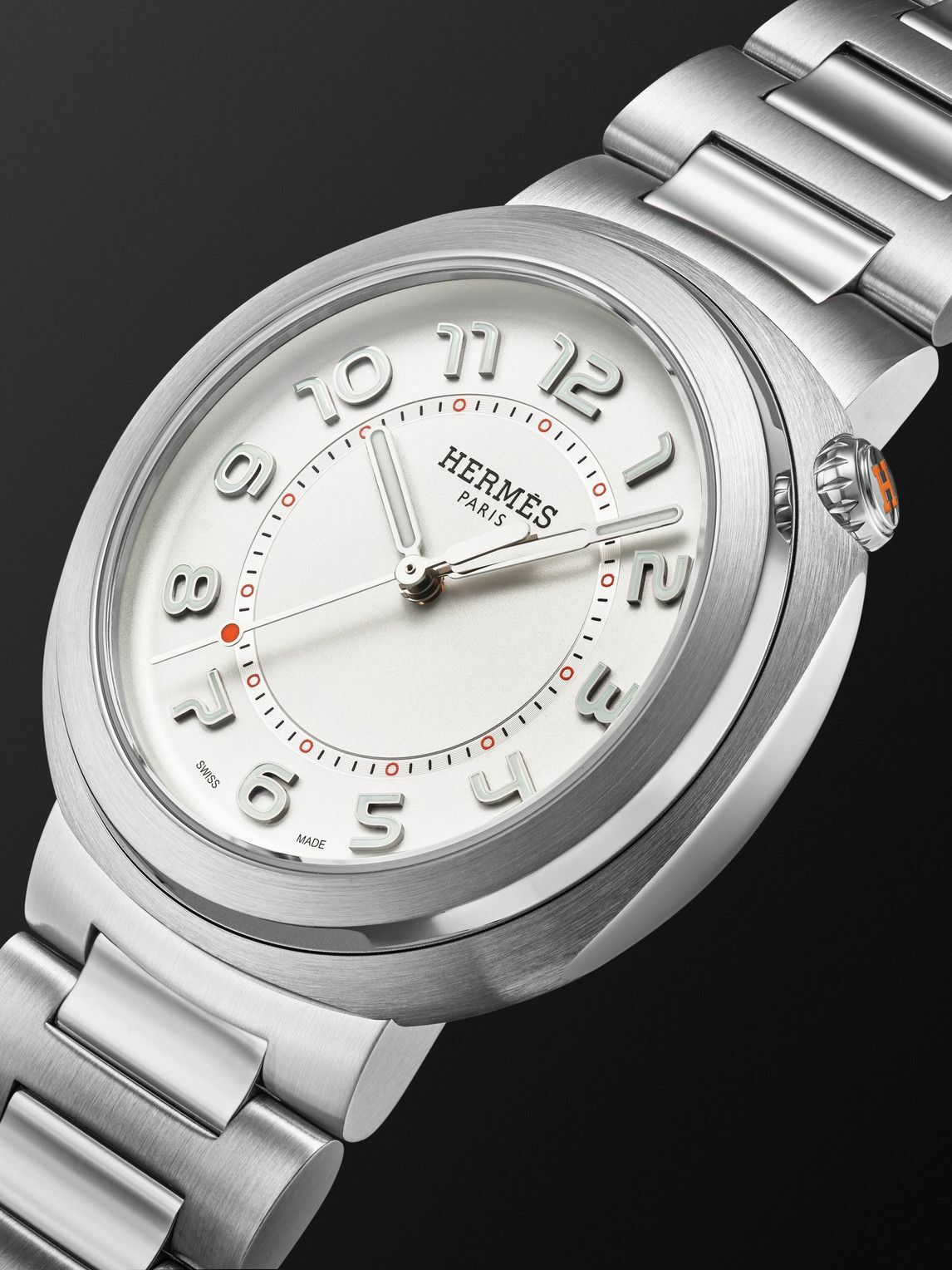 Hermès Timepieces - Cut Automatic 36mm Stainless Steel Watch, Ref. No. 403190WW00
