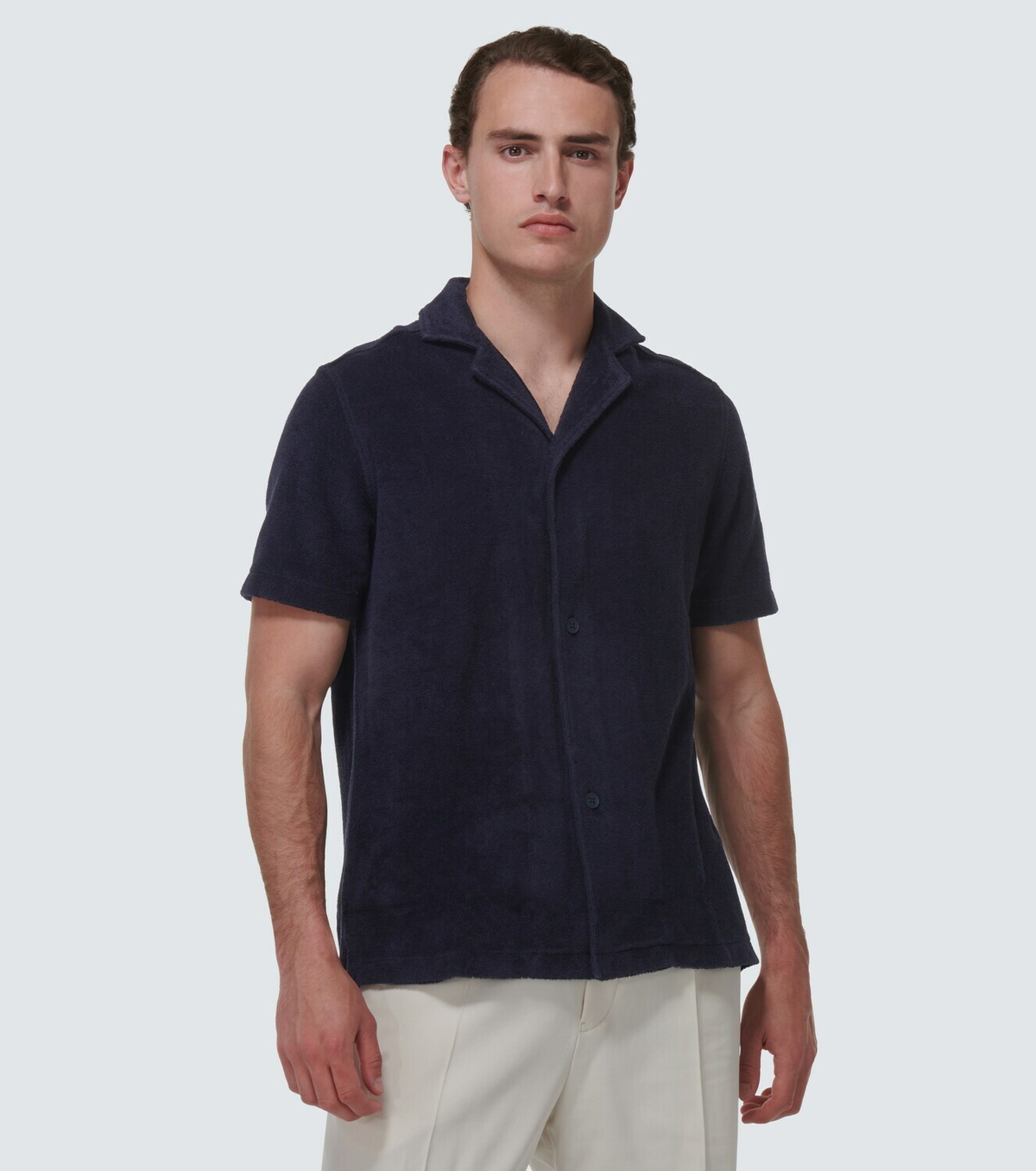Orlebar Brown Howell terry cotton shirt