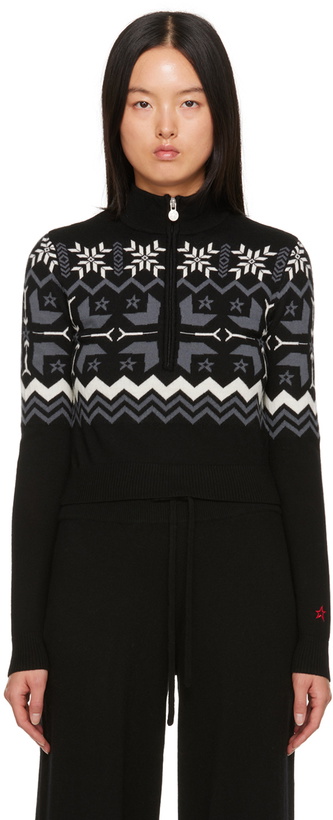 Photo: Perfect Moment Black Nordic Sweater