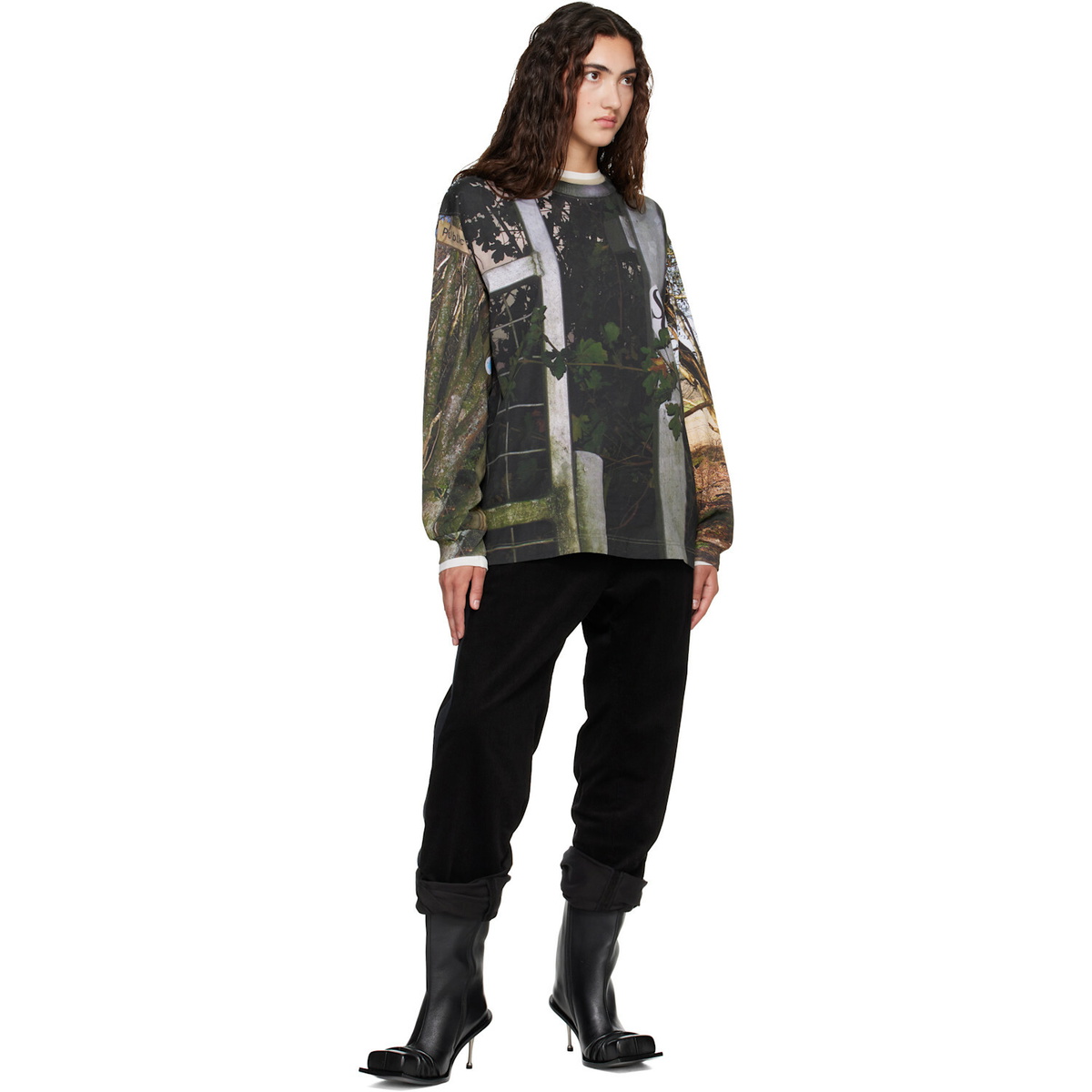 Stefan Cooke Khaki Country View T-shirt