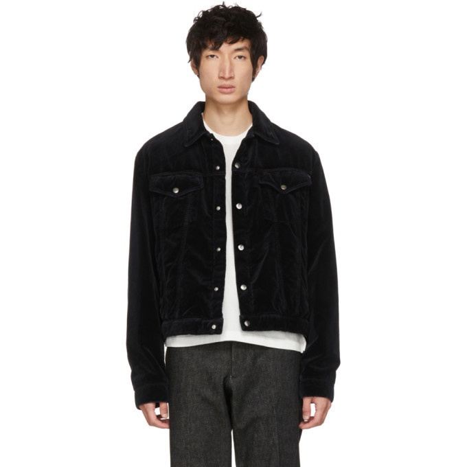 Photo: McQ Alexander McQueen Black Washed Chord Luca Jacket