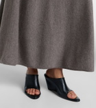 Lisa Yang Torie cashmere midi skirt