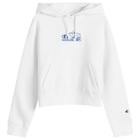 Champion Women's x Guizio Hooded Sweatshirt in White