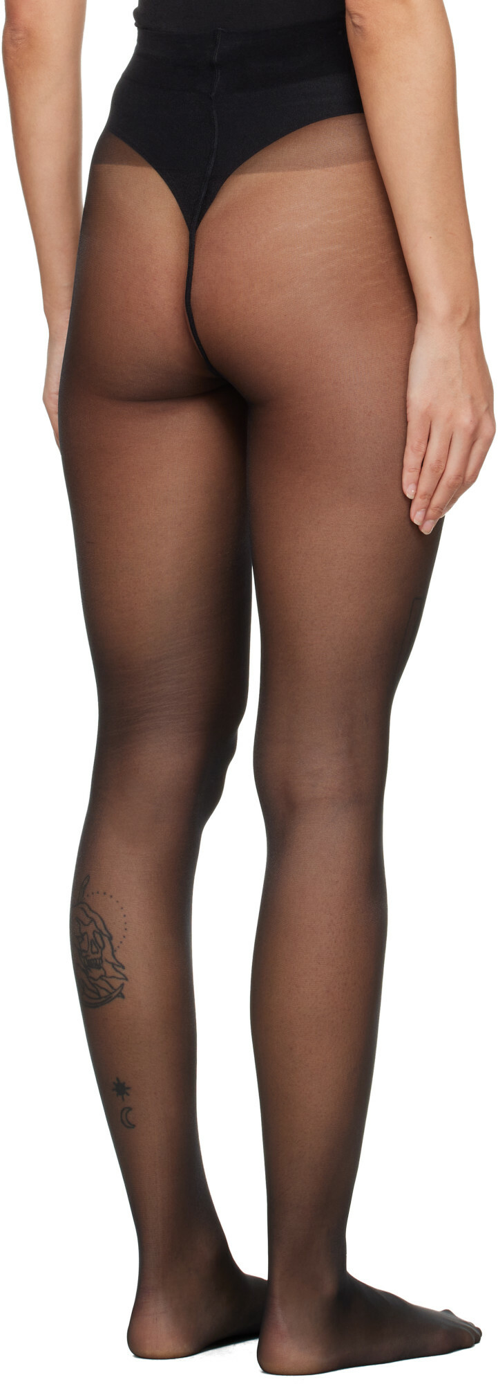 Wolford Black Satin Touch 20 Tights