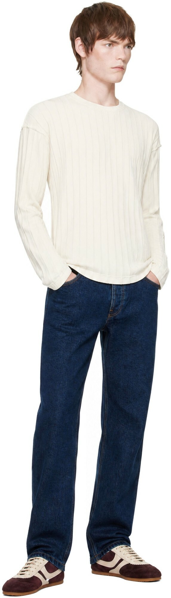 ANOTHER ASPECT Navy Another 1.0 Jeans