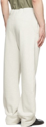 Maison Margiela Grey Cotton Trousers