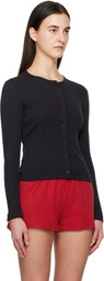 Cou Cou Black 'The Cardigan' Cardigan