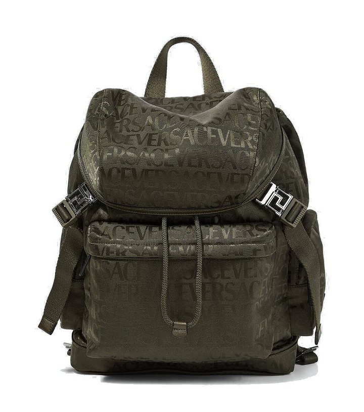 Photo: Versace Neo Nylon Versace Allover backpack