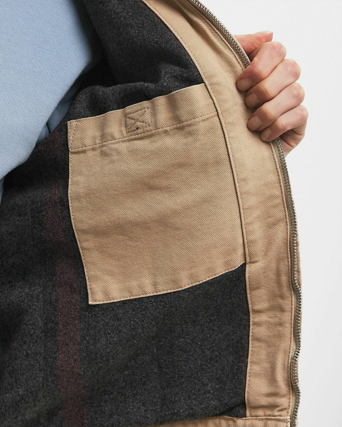 Carhartt WIP Dayton Jacket Beige Womens Denim Jacket