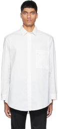 Y-3 White Classic Chest Logo Shirt