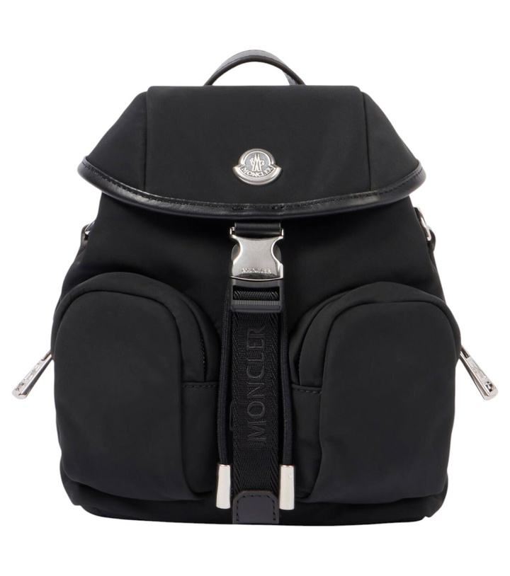 Photo: Moncler Trick Mini leather-trimmed crossbody bag