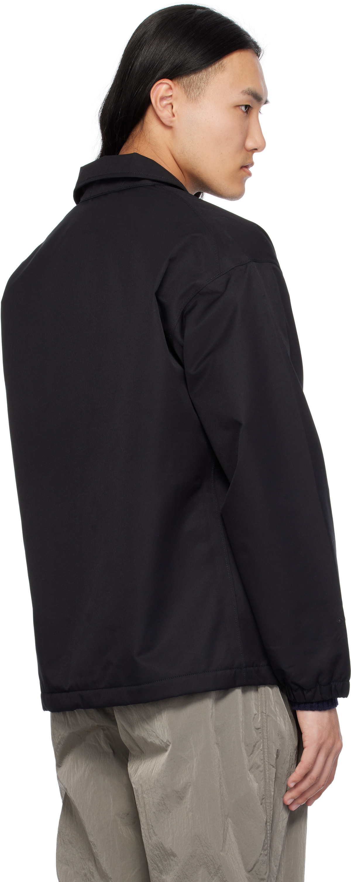 nanamica Black 2L GORE-TEX Coach Jacket Nanamica