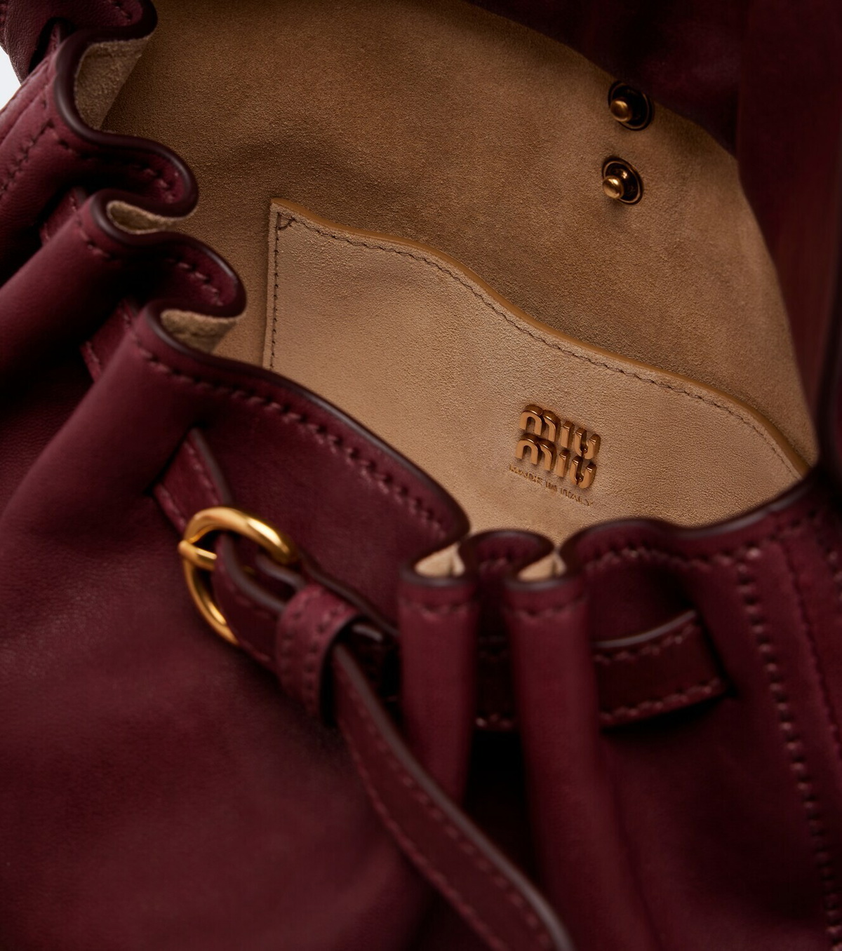 Miu Miu Rendez-vous leather shoulder bag