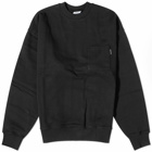 Daily Paper Men's Enjata Pocket Crew Sweater in Black