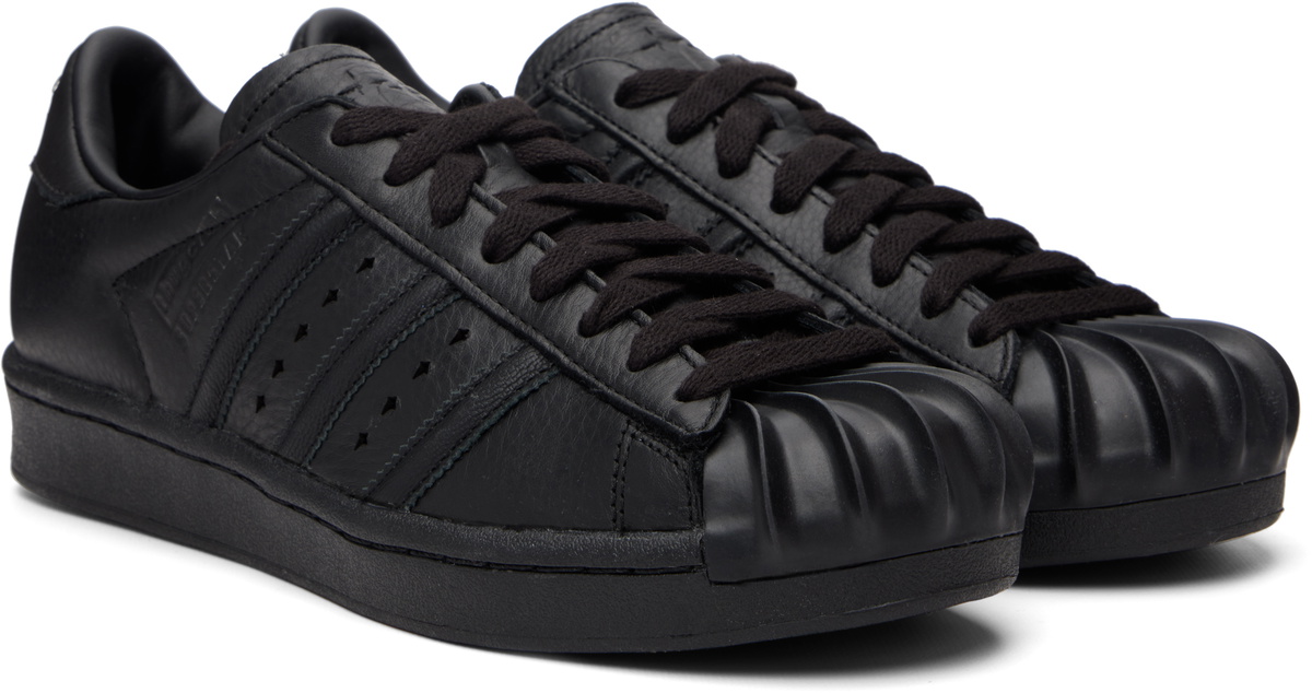 Thug Club Black adidas Originals Edition Superstar Vintage Sneakers