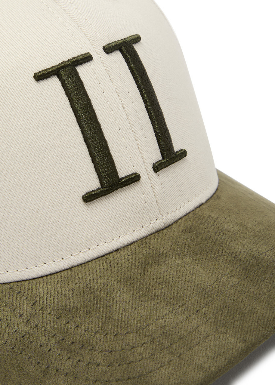 Les Deux Baseball Embroidered Cotton cap - Ecru - One Size
