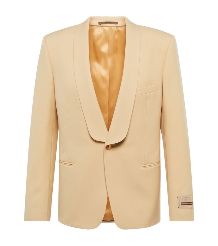 Photo: Gucci - Single-breasted wool blazer