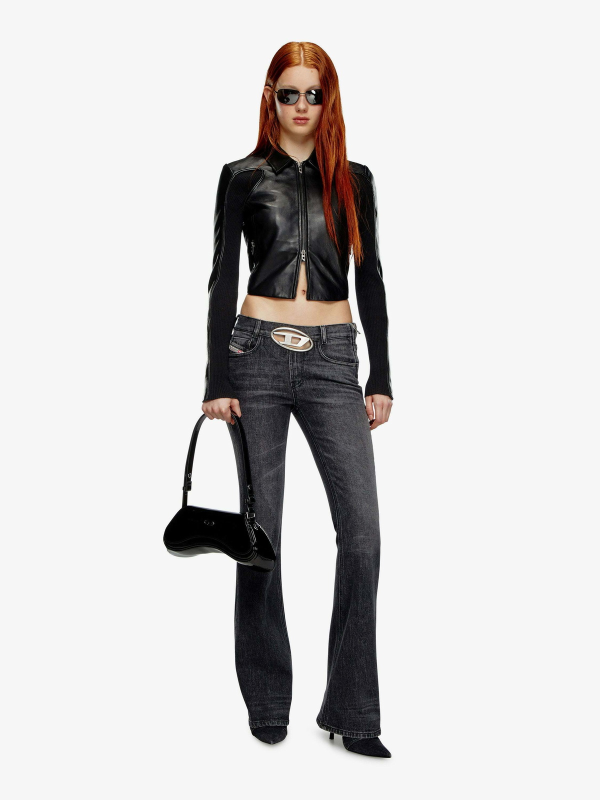 Diesel 1969 D Ebbey Black Womens Jeans