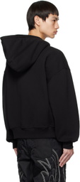 Bally Black Zip Hoodie