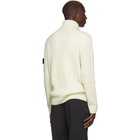 Stone Island Off-White Wool Turtleneck