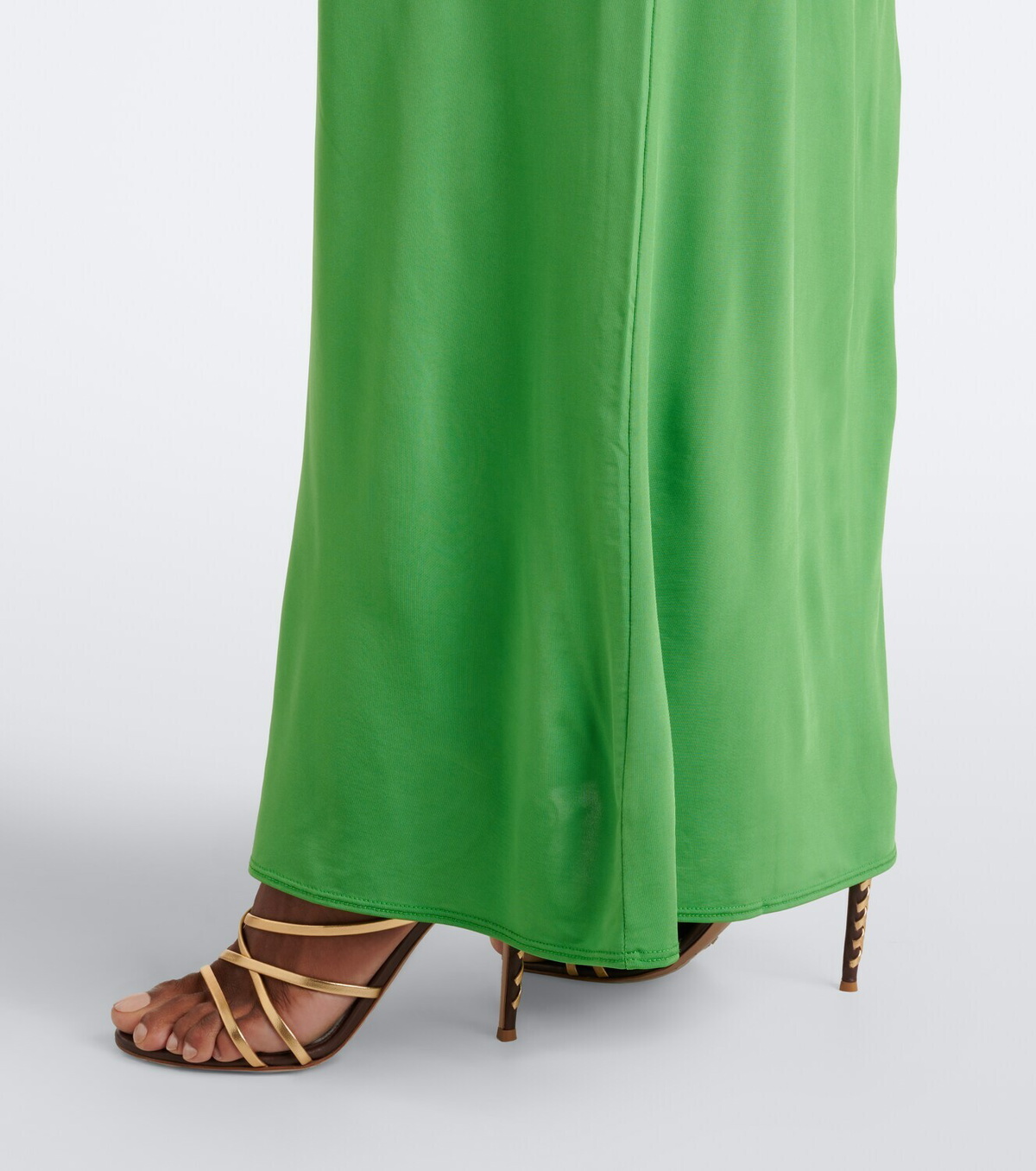 Cala de la Cruz Eres gathered jersey maxi dress
