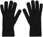 VTMNTS Black Logo Gloves